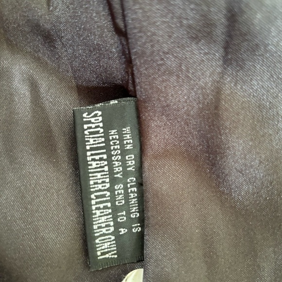 Wilson’s the leather Experts button down Genuine black suede leather jacket - Picture 7 of 8